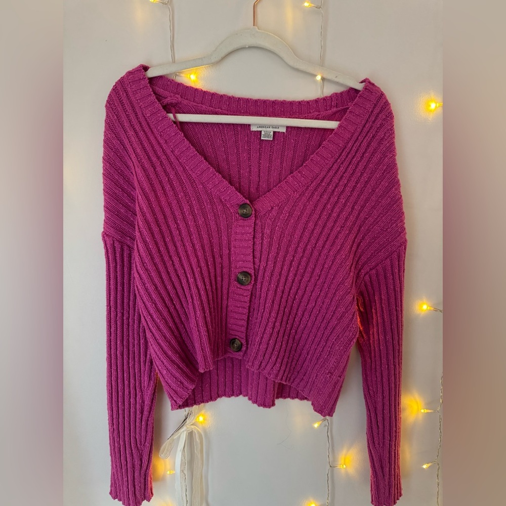 Pink American Eagle sweater